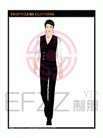 夜總會KTV服務員制服設計圖496