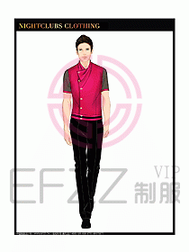 夜總會KTV服務(wù)員制服設(shè)計圖509