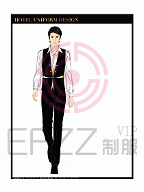 夜總會KTV服務員制服設計圖513