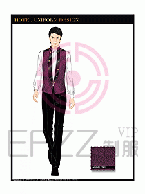 夜總會KTV服務(wù)員制服設(shè)計(jì)圖518