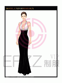 夜總會DJ包房公主服設計圖695