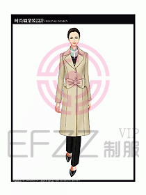 女職業裝OL大衣設計圖138