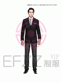 男職業裝西服設計圖278