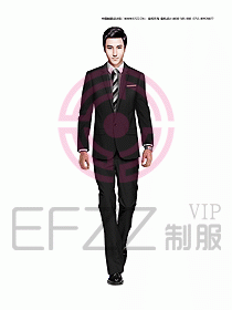 男職業裝西服設計圖284