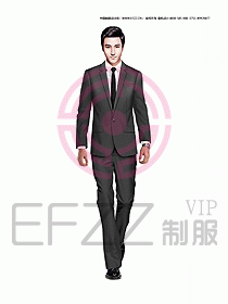 男職業裝西服設計圖290