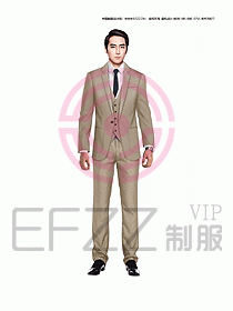 男職業(yè)裝西服設(shè)計(jì)圖293
