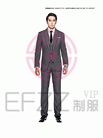 男職業裝西服設計圖292