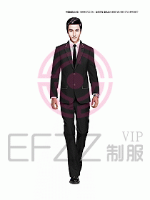 男職業裝西服設計圖296