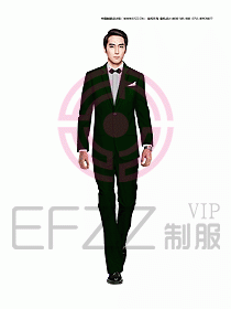 男職業裝西服設計圖307