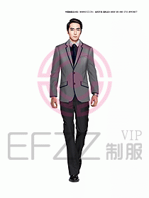 男職業裝西服設計圖309