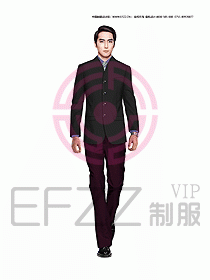 男職業裝西服設計圖315