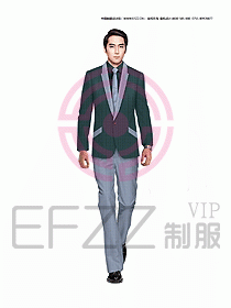 男職業裝西服設計圖312