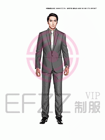 男職業裝西服設計圖328