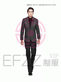 男職業裝西服設計圖338