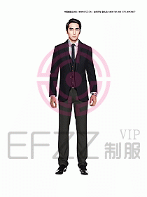 男職業裝西服設計圖341