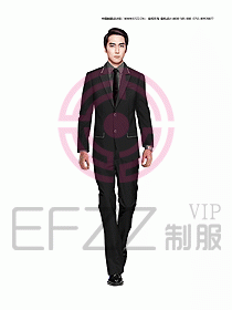 男職業裝西服設計圖344