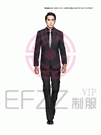 男職業裝西服設計圖347