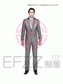 男職業(yè)裝西服設(shè)計圖351
