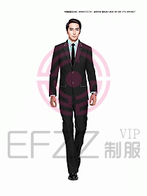 男職業(yè)裝西服設(shè)計圖368