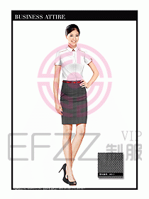 空姐職業服裝設計效果圖433