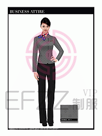 空姐職業服裝設計效果圖453