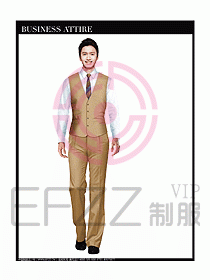 男職業(yè)裝商務(wù)馬夾設(shè)計130