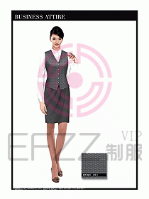 女職業(yè)裝時(shí)尚馬夾設(shè)計(jì)314