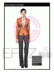 女時尚OL職業(yè)裝設(shè)計圖952