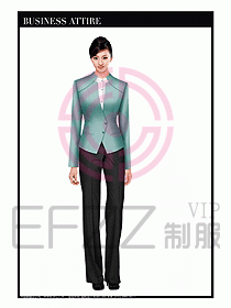 女時(shí)尚OL職業(yè)裝設(shè)計(jì)圖951