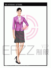 女時尚OL職業裝設計圖954