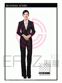 女時尚OL職業裝設計圖955