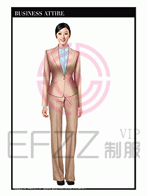 女時尚OL職業(yè)裝設(shè)計圖953