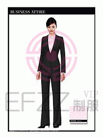 女時尚OL職業裝設計圖968
