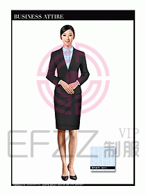 女時尚OL職業裝設計圖965