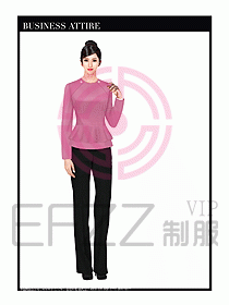 女時尚OL職業裝設計圖980
