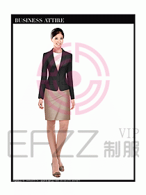 女時尚OL職業裝設計圖988