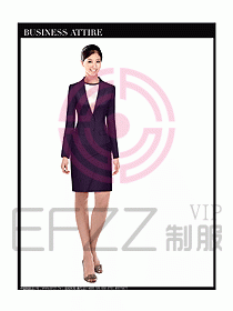 女時尚OL職業裝設計圖985