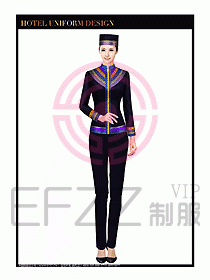 酒店門童行李生制服設計827