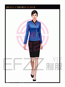 酒店餐飲服務(wù)員制服設(shè)計(jì)圖1341