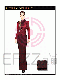 酒店餐飲咨客制服設(shè)計(jì)圖637