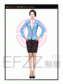 酒店中餐領班制服設計圖114