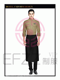 餐飲西餐廳服務(wù)員制服設(shè)計圖889