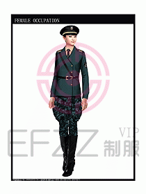 獵裝保安服設(shè)計(jì)服裝圖238
