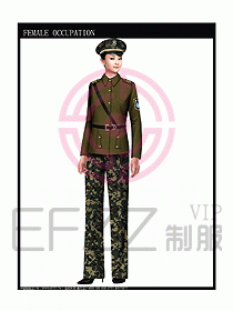 獵裝保安服設計服裝圖244