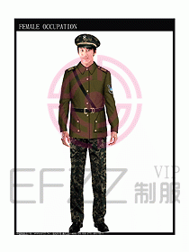 獵裝保安服設計服裝圖247