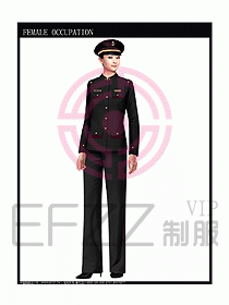 獵裝保安服設計服裝圖256