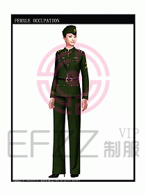 獵裝保安服設計服裝圖262