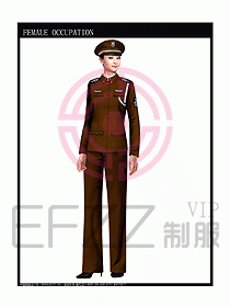 獵裝保安服設(shè)計(jì)服裝圖274