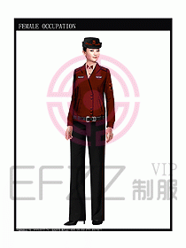 獵裝保安服設計服裝圖279