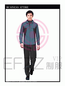 春秋款工程服服裝效果圖805